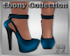 Ebony Blue Shoes