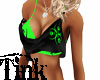 Toxic Green Dub Top