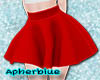 [AB]Add-on Skirt Red