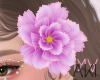 Aki Hair Flower Purple