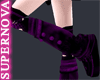 [Nova] Punk Boots Violet