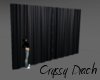 Black Animated Curtain