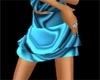 Blue Topaz Layered Skirt
