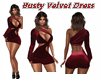 Busty Velvet Dress