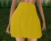 RLL Yellow Pleated Skirt