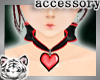 *KR*Red Valentine Collar