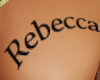 tatoo Rebecca