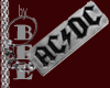 AC/DC Keyring Sticker
