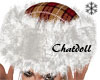 C]Winter Plaid Fur Hat