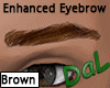 Enhanced Eyebrow Brown