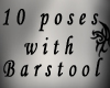 [P] Barstool w 10 poses