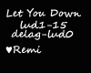 Let You Down..NF Remix