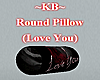 ~KB~ Round Pillow(LoveU)