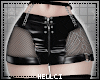 ✮ Ripped Goth Shorts