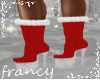 red christmas boots