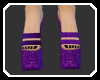 {TZ}Purple Diamond Heels