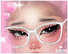 Kawaii White Glasses