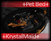 +KM+ Pet Bed black