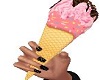 Black Glitter Nails