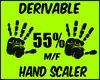 {J} 55% Hand Scaler