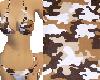 Brown Camo Bikini