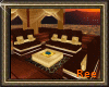 [R]GOLDEN SOFA SET