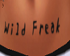 wild freak Belly tat