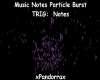 Music Notes Particles