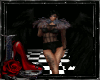 !L Black animated wings