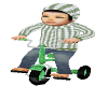 MONTE PET ON BIKE