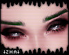 |Z| Green Rebel Eyebrows