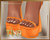Tropical Orange Heels