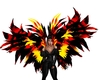 Female Hot Flame Wings