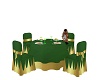DK Grn Wed Guest Table