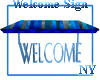 NY| Welcome Sign 
