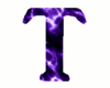 Animated purple T seat