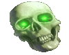 Toxic Skull Glow
