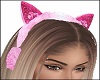 Pink Cat Earmuffs