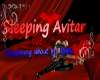 sleeping avitar sign