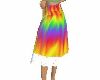 Eph Rainbow TieDye Skirt