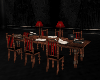 Dark Night Library Table