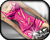 [R] Fishnet Dress | Pink