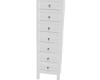 White Tall Dresser