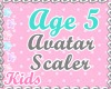 Kids Scaler Age 5