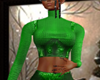 FG~ Green Leather Top