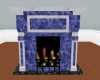 Blue/White Marble Fire P