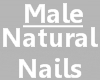 Male Natural Nails