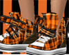 Fall Hi-Tops -Orange