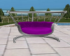 (m)purple~sliver chair