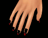 ~MP~ RED/BLACK NAILS